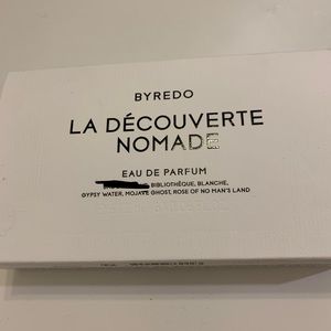 Byredo sample set with extra samples